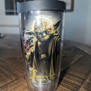 Tervis Star Wars Yoda Tumbler - Black and Green 16 oz. Star Wars Tumbler